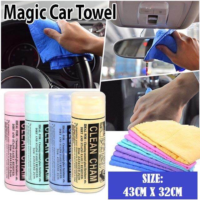 Microfiber Cloth Car Wash Clean Polish Wax Towel Clothes Kitchen