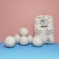 Wool Dryer Balls Reusable Clothes Ball 3/5/7cm Drying Washing Balls Home Wool Dryer Balls Washing Machine Accessories 6/1Pcs