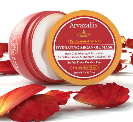 ARVAZALLIA Professional Series Hydrating Argan Oil Hair Mask 250ml (1