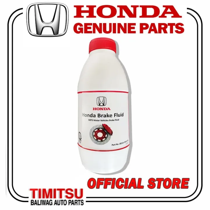 GENUINE HONDA BRAKE FLUID DOT 3 / HONDA BRAKE FLUID DOT3 0.5 LITER PART NO. 08203P99304P8