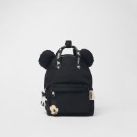 2022 Children Students School Bags Black Boys Mickey Backpack Cartoon Lovely Girls Two Shoudler Bag Trendy