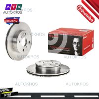 จานเบรคหน้า TOYOTA COROLLA EE100 EE111 AE101 AE111 1992-2002 รูดุม55MM 09 5084 30 BREMBO