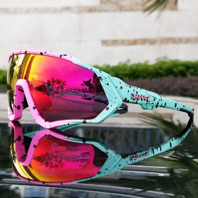 แว่นตากันแดดโพลาไรซ์5 UV400 2023สำหรับผู้ชายผู้หญิงจักรยานเสือหมอบแว่นตาปั่นจักรยานแว่นตาขี่จักรยานกีฬาตกปลาขณะวิ่งขี่จักรยาน
