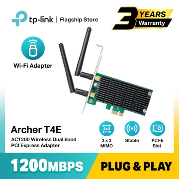 Tarjeta De Red Pci-e Wifi Dualband Ac1200 Tp-link Archer T4e