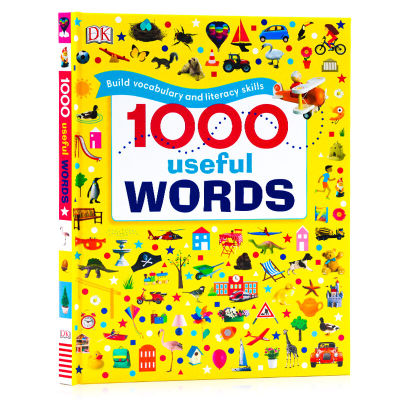 Spot DK common English 1000 words 1000 useful words English Original Illustrated Dictionary Vocabulary accumulation reading and writing ability improvement extracurricular reading childrens English Enlightenment Hardcover