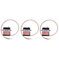 3X AFRC-D1302 Mini 1.7G Large Torque Mini Digital Servo JST Connector for RC Model Drone Airplane Helicopter