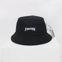 Thrasher คลาสสิค เปลวไฟ หมวก บุคลิกภาพ ฮิพฮอพ ผู้ชายและผู้หญิง หมวกชาวประมง