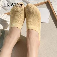 1 Pair Women Boat Socks Women Sock Slippers Cotton Motion Invisible Socks Female Calcetines Fashion Comfort Non-slip Mesh Solid Socks Tights