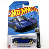 2023-13 Hot Wheels Cars 17 Pagani huayra Roadster 164โลหะ Die-Cast Collection ของเล่นยานพาหนะ