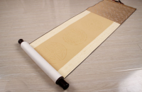 01 Chinese Calligraphy Blank Blank five or seven character tile Dang rice paper scroll painting scroll calligraphy scroll