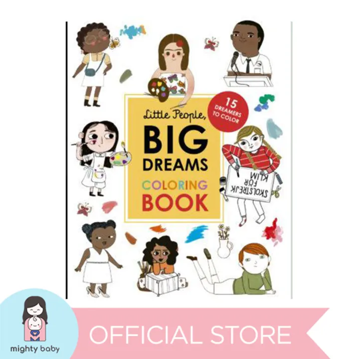 Little People, Big Dreams Coloring Book Lazada PH