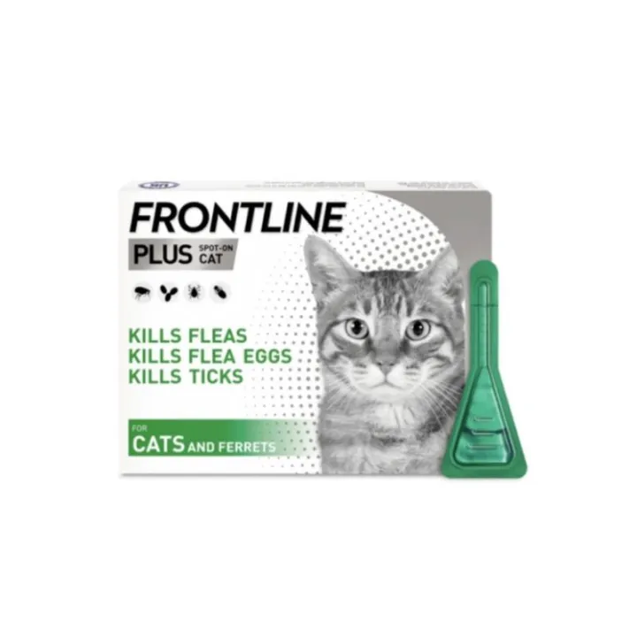 FRONTLINE PLUS® FLEA AND TICK TREATMENT FOR CATS Lazada PH