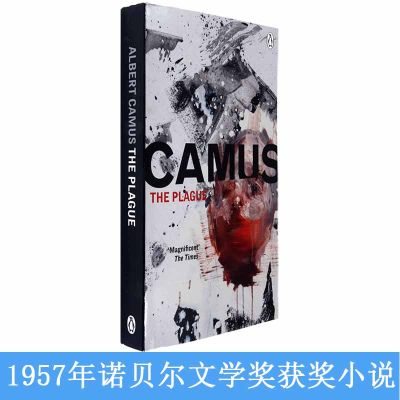 Spot parcel post English original the plague pestis Albert Camus contemporary classic novel pocket edition