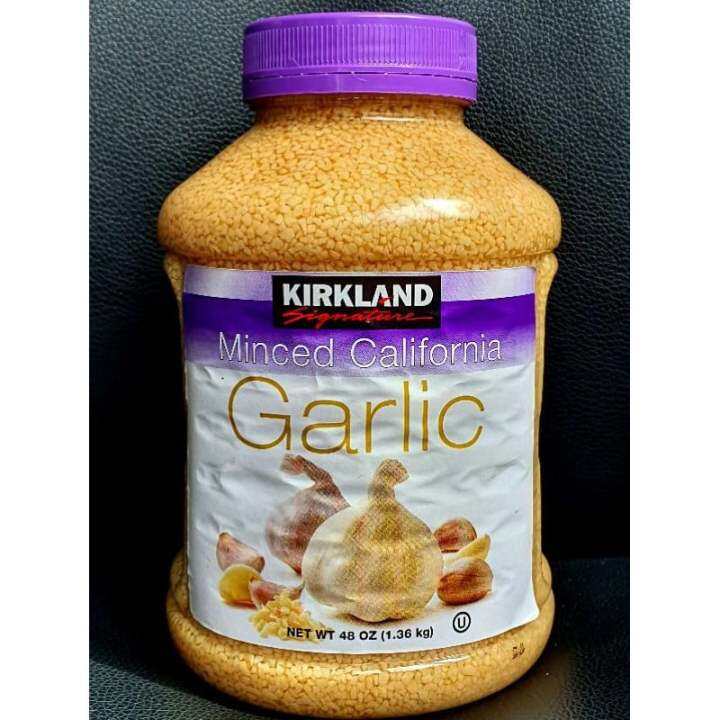 Kirkland Signature Minced California Garlic 48oz (1.36kg) Lazada PH