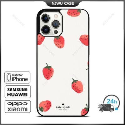 KateSpade 0186 Phone Case for iPhone 14 Pro Max / iPhone 13 Pro Max / iPhone 12 Pro Max / XS Max / Samsung Galaxy Note 10 Plus / S22 Ultra / S21 Plus Anti-fall Protective Case Cover