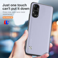 เรียบง่ายสุดหรูปลอกคอกันสุนัขเลียนุ่มหนังสำหรับ Honor 90เคส Honor90 Honar Honer 90 5G 6.7นิ้ว REA-AN00 2023กรอบเคสตุ้งติ้งโทรศัพท์ป้องกันกล้อง