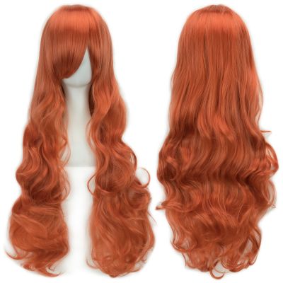 【jw】℗✤ Soowee 20 Colors 32 Inch Wigs Synthetic Hair Resistant Wavy Wig Accessories