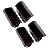 Car Interior Door Handle Storage Barrel For Volkswagen VW Atlas Teramont 2017 - 2022 ABS Front Back Storage Box Accessories