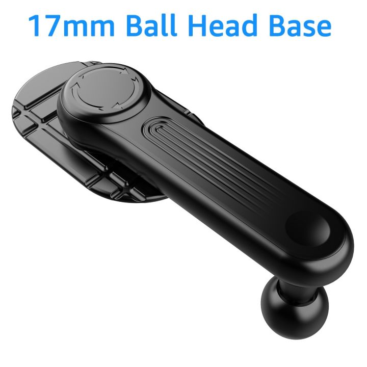 mobile-phone-holder-base-for-car-display-screen-universal-17mm-ball-head-rotatable-adhesive-phone-bracket-accessories-for-tesla