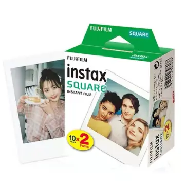 Fujifilm Instax Square Film. Instant Film. for Instax SQ1, SQ20, SQ10, SQ6,  Share SP-3 Printer and Lomoinstant Square. 