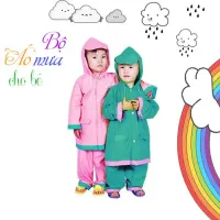 Áo mưa bộ cho bé