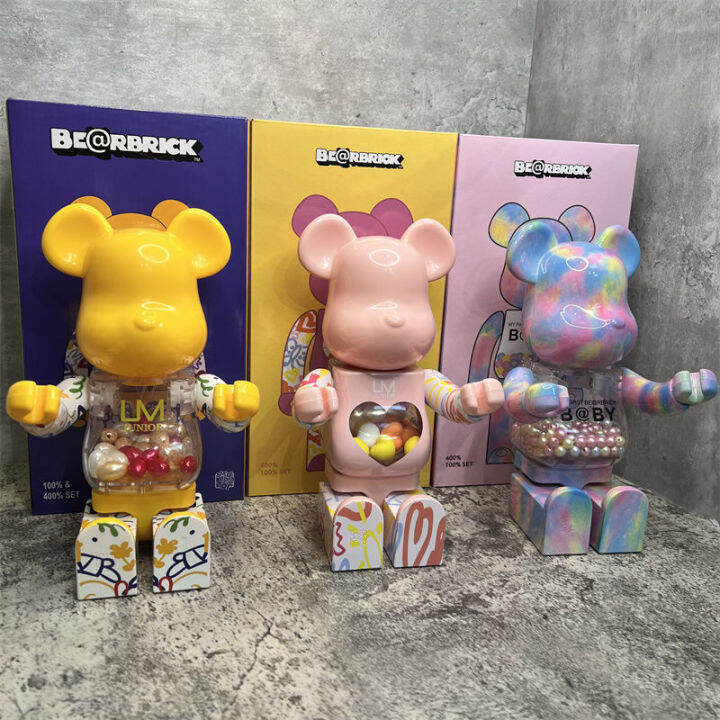 28cm 400 Bearbrick Anime Action Figure Trend Birthday Gift Collection 