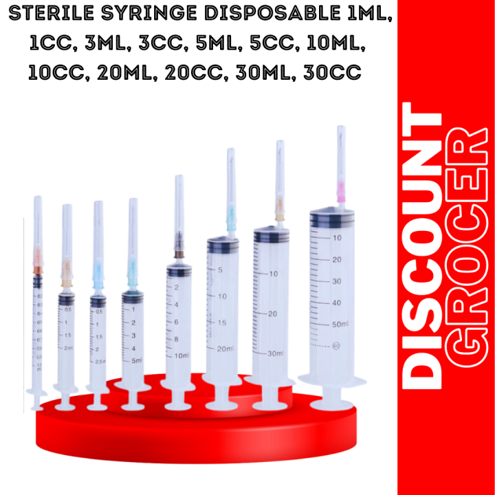 PET SYRINGE STERILE DISPOSABLE NEEDLE Lazada PH