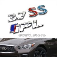 Hot New IPL S 3.7 2.5 Car Front Grill Emblem Auto Trunk Decorative Badge Decal for Infiniti