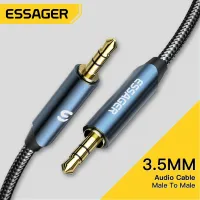 Essager 3.5mm Jack AUX Cable Audio Auxiliary Wire Male To Male Cord For JBL Xiaomi Headphones Car AUX Speaker Extension Cable