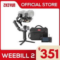 Zhiyun ทางการ Weebill เครื่องกันสั่นแบบมือถือ2ตัวยึดกล้อง3แกนสำหรับกล้อง Canon/Sony/Panasonic/Nikon