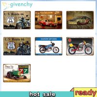 30x20cm Metal Tin Sign Retro Vehicle for Bar Bedroom Wall Pendant Plaques