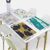 ┇❈ Goldfish Drink Coaster Abstract Print Coasters 42x32cm Placemat Nordic Style Cloth Napkins Tea Towel Kitchen Dining Table Mats