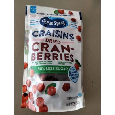 🔷New Arrival🔷 Ocean Spray Craisins Dries Cran Berries แครนเบอร์รี่ แห้ง สูตรน้ำตาลน้อย 142 กรัม 🔷🔷