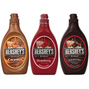 Syrup Hershey s Chocolate, Caramel, Dâu chai 680gr