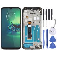 หน้าจอ LCD TFT สำหรับ Motorola Moto G8 Plus XT2019ประกอบครบชุดพร้อมกรอบดิจิตอล XT2019-2 (สีดำ)