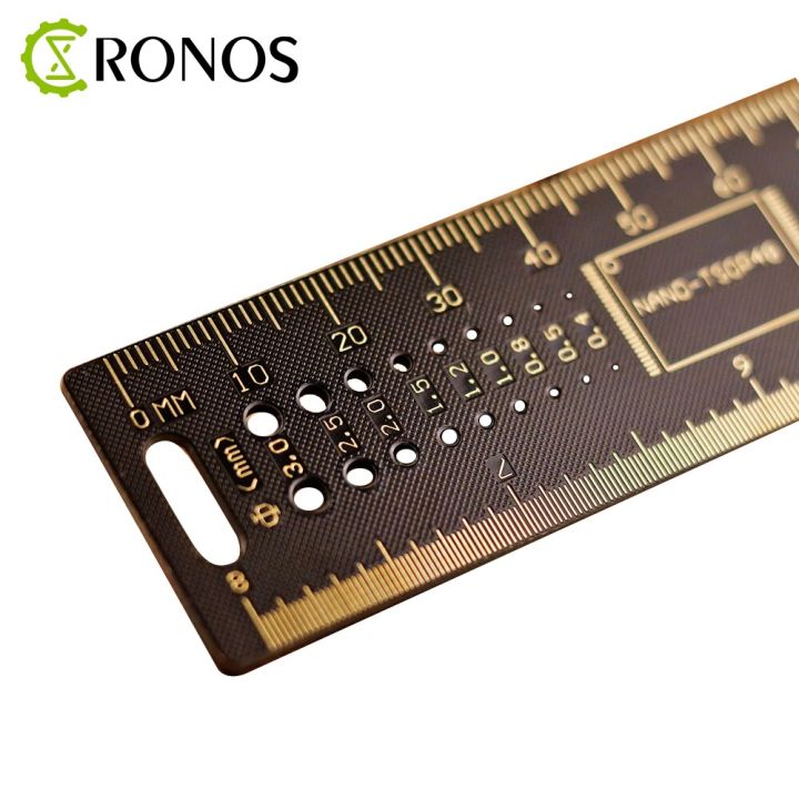 pcb-ruler-for-electronic-engineers-for-arduino-fans-pcb-reference-ruler-pcb-packaging-units-25cm