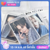 ?【Flash Sale】WUJI 1ชิ้นกล่องใสสำหรับจัดเก็บภาพถ่ายไอดอล kpop albumes กล่องเก็บของขนาดเล็ก