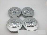 4Pcs 62Mm ศูนย์ล้อรถหมวกขอบดุมล้อฝาครอบตราสัญลักษณ์สำหรับ Toyota Royal Corolla Camry Land Cruiser Prius Reiz