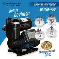 DAYUAN PUMP รุ่นWZB-750 ปั๊มออโต้อิเล็กทรอนิคส์ ท่อ1นิ้ว กำลัง750w ไฟ220V ใบพัดทองเหลืองแท้100%