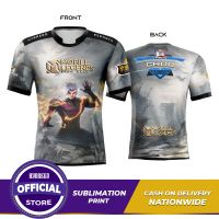 【ต้องมี】 CHOU THUNDER FIST Mobile Legends เสื้อยืดระเหิดเต็มรูปแบบคุณภาพดี XS-5XL