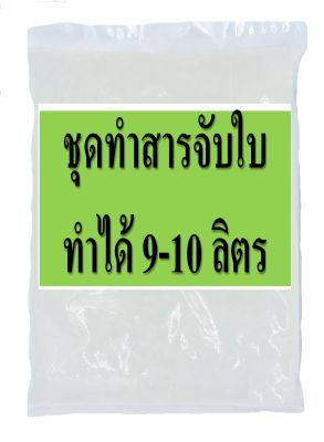 ชุดทำสารจับใบ DIY ทำได้ 10 ลิตร หัวเชื้อสารจับใบ มีสูตรแนะนำวิธีทำอย่างละเอียด ทำเองได้ง่ายๆ