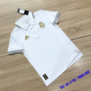 Áo Thể Thao Polo Clb Real Madrid - Thái Nhập Khẩu - Trắng