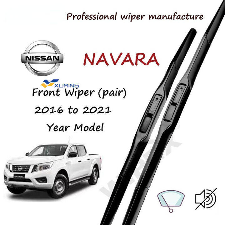 Xuming Quality Nissan Navara Front Wiper Blade 16 24 For 2016 To 2022 Model Navarra Np300 Car