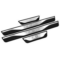 Car Door Sill Cover Accessories for Mazda Cx-30 Cx30 Car Stainless Steel Scuff Pedal Protector Styling Sticker 2019 2020