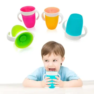 360 Degree Leak Proof Cup Baby Learning Drinking Water Bottle Anti