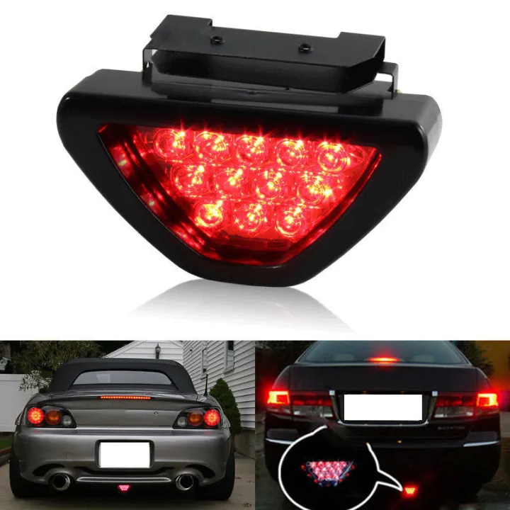 Car warning triangle LED light brake light supply F1 triangle flashing