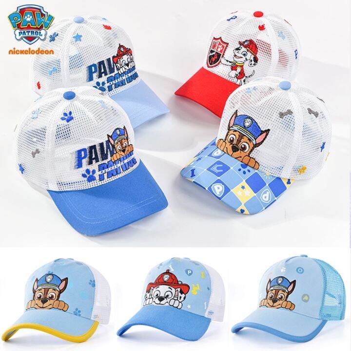 ใหม่-หมวกเบสบอล-กันแดด-ระบายอากาศ-ลายการ์ตูน-paw-patrol-แฟชั่นสําหรับเด็กผู้ชาย-และเด็กผู้หญิง