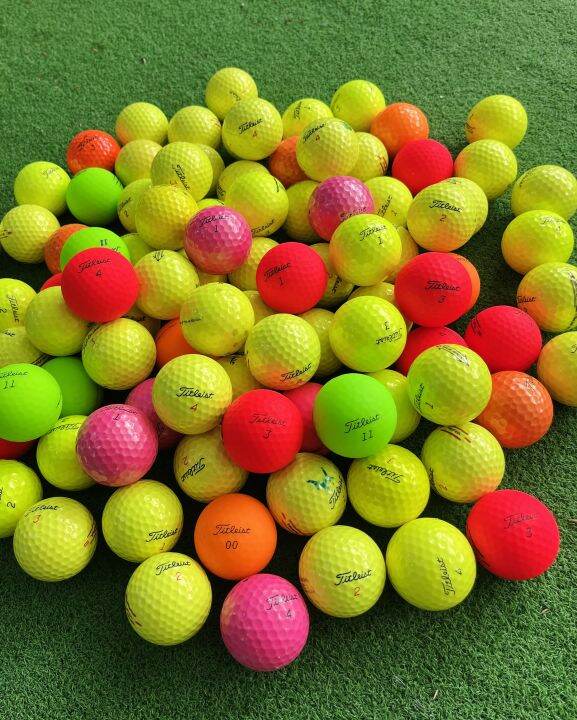 USED COLORED GOLF BALLS 30PCS Lazada PH