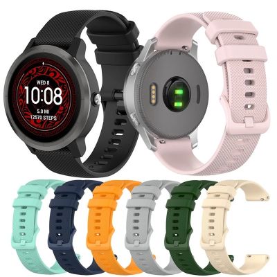 vfbgdhngh 18 20 22mm Sport Silicone Wrist Strap For Garmin Vivoactive 4S 4 3 Smart Watch Band For Vivoactive 3 4 4S Wristband Accessories