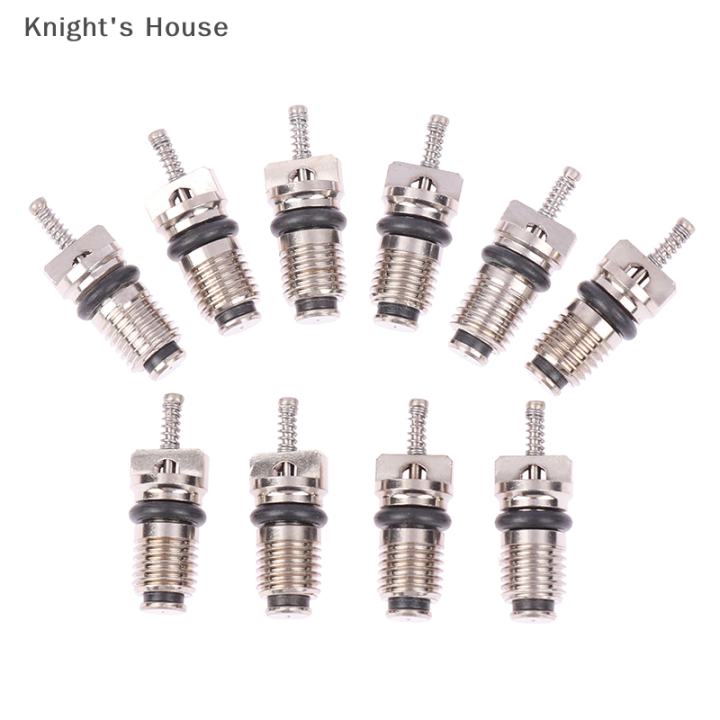 knights-house-แกนวาล์ว-r134a-ac-10ชิ้นแกนปรับอากาศรถยนต์ชุดซ่อมแกนทนความร้อนอุปกรณ์เสริมรถยนต์ยานพาหนะ